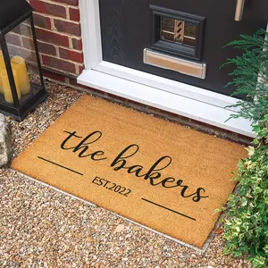 Personalized Doormat  Wedding Gift  New Home Gift  Welcome Door Mat  Personalized Gift  Housewarming Gift  Door Mats