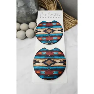 Aztec Car Coasters