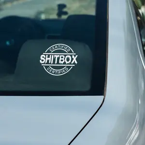 Certified Shitbox Decal