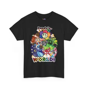 Gaming Dandy’s World Main Characters T-Shirt, Dandy's World Fanart Tee, Roblox Game, Gamer Gift, Video Game Apparel