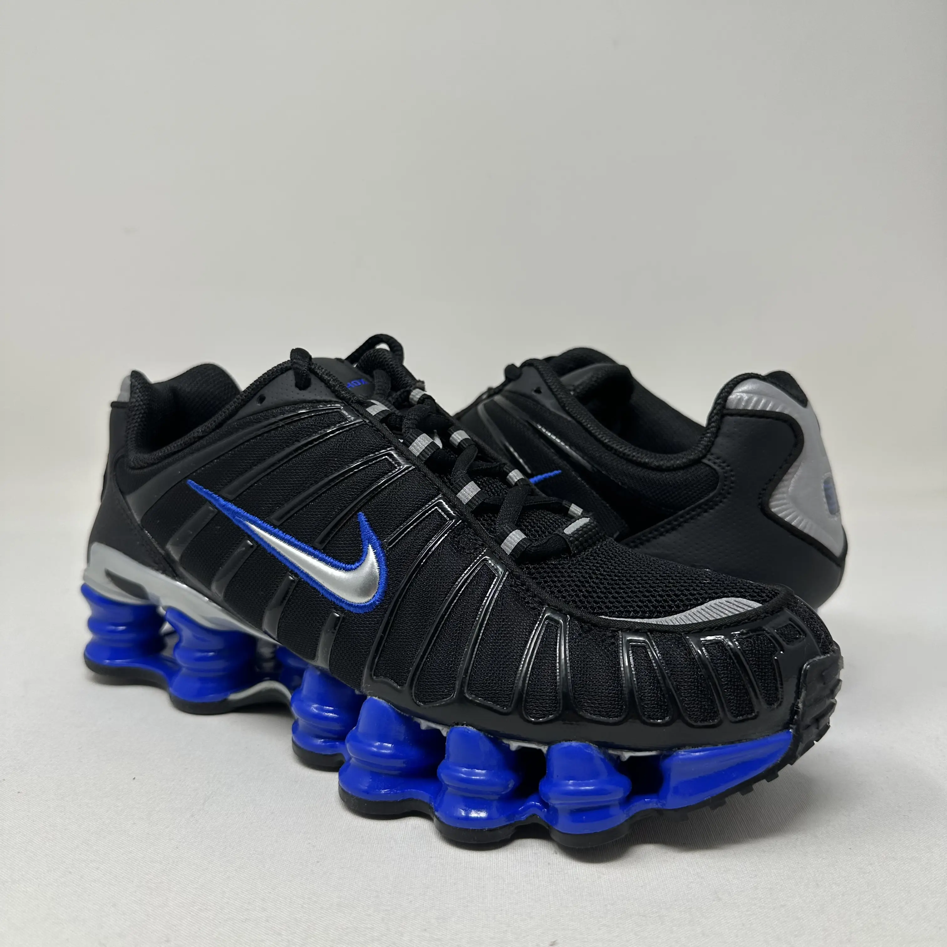 Size 7.5- Nike Shox TL “Black Racer Blue Metallic” 2024 W/Box - CN0151-004