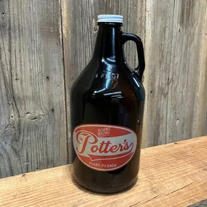 Potter’s Pilsner 64oz Growler Jug – 60th Anniversary Edition