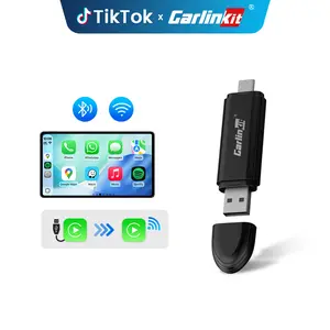 CarlinKit Wireless CarPlay Adapter Mini size, USB-A/C for iPhone Convert Wired to Wireless CarPlay Fast-Connect Plug&Play FOTA wireless carplay CarPlay Wireless Adapter with USB