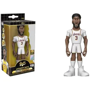 Funko GOLD NBA Anthony Davis CHASE (LA Lakers White Uniform) 5" Figure