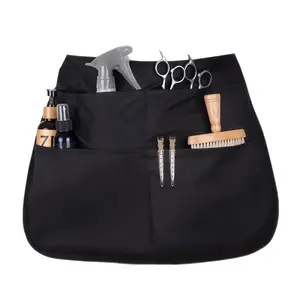 Stain-Resistant Apron with Pockets - Multi-Purpose Work Apron for Barbers, Baristas, Waiters, Restaurants & Hospitality Staff, Professional Barber Cape for Hair Cutting