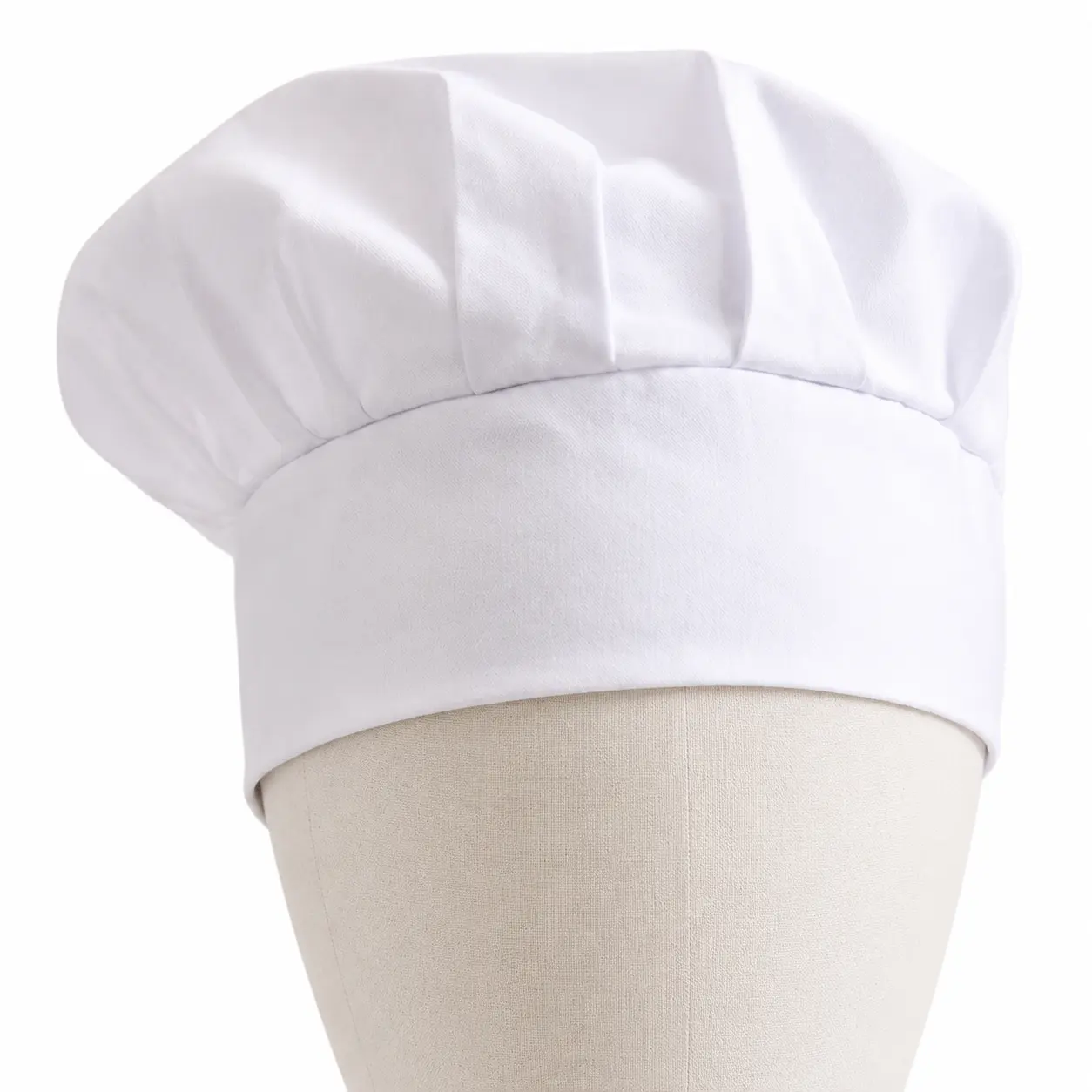 White Unisex Cap – Lightweight Hat Adjustable Head Covering for Adults, Costumes, Events, Work and Everyday Wear