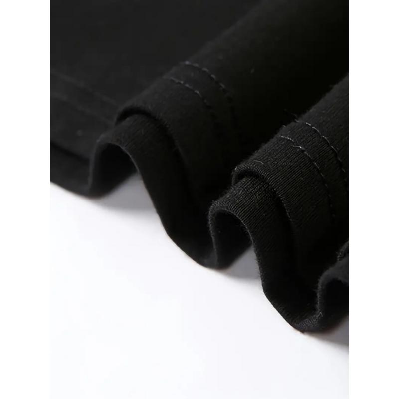 1pc Women's Powerline 95 Tour Graphic T-Shirt - Retro 90s Vintage Design with Lightning Bolt & Stand Out Tour '95 Print, Black Casual Tee, Machine Washable, Perfect Gift for Nostalgic Music Fans