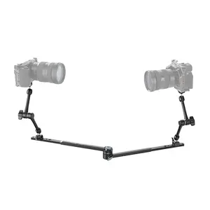SmallRig x Mikevisuals Tracking POV Kit, Camera Shooting Bracket NATO Extendable Arm by 360° Extension Range 27.6-19.5in, for Couples' Photography/Tripod Mode, Max.Lord 3kg (one end) - MD4362