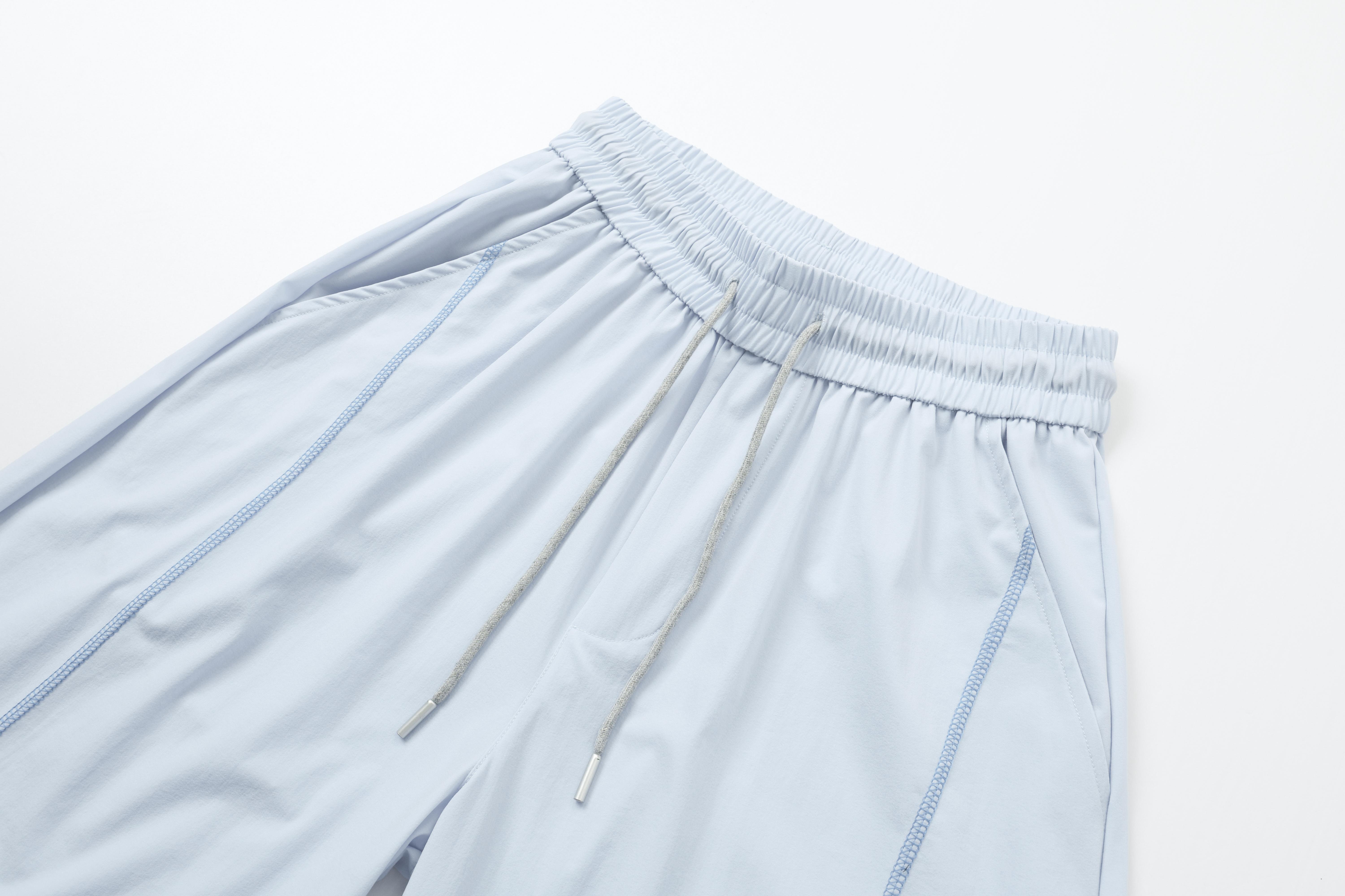 Viral Y2K Unisex Baggy Parachute Cargo Pants, High Waist, Cool Touch Anti-Wrinkle Comfort Streetwear Trousers, Summer Essential, Trendy Oversized Wide Leg Pants for Men & Women