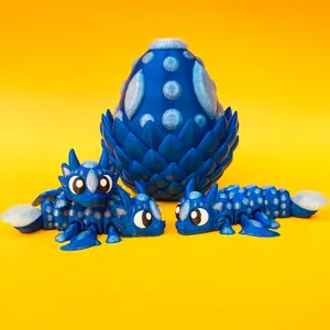 Diamond Dragon & Egg Fantasy Book Nook Decor – Cute Crystal Dragon Display, Luxury Style Desk Decoration & Perfect Gift