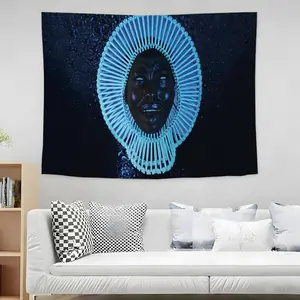 Redbone C-childish mcDJ Gambino Tapestry Artistic Textile Decor Easy-Hang microfiber wall hanging creates perfect backdrops for photos or events. Ideal for living rooms, bedrooms & outdoor decor Enhances Ambiance Changeable Decor