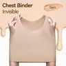 No Trace Sport Pullover Traceless Pullover Chest Binder No Metal No Hook Seamless Chest Binder Tomboy Breathable Sports Bra Corsets SpringStatements Lightweight Compression Activewear Fitness Clothes