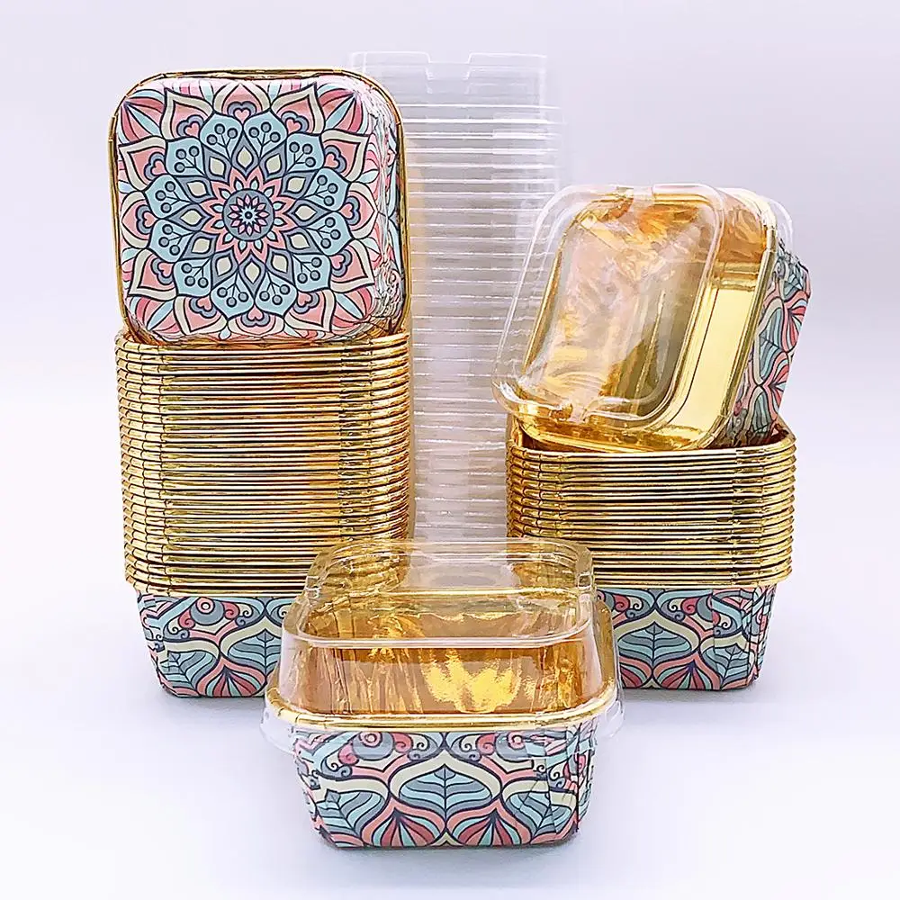 Disposable Baking Cups, 50pcs/set Heat Resistant Muffin Cup, Paper Cupcake Liner, Muffin Mold, Cake Cup, Baking Tool for Wedding & Birthday Party, Kit