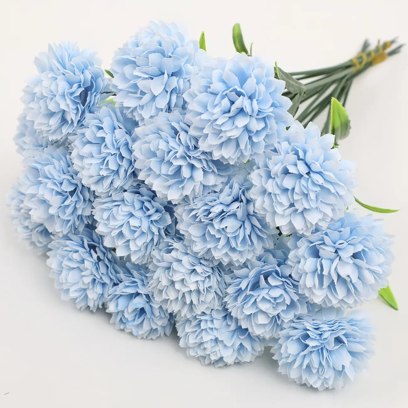 18 Piece Artificial Flower Bouquet, Sunflower, Violet, Daisy Combo, Vase, Home Decor, Home Decoration Bouquet, Wedding, Holiday, Outdoor Use, Durable Plastic