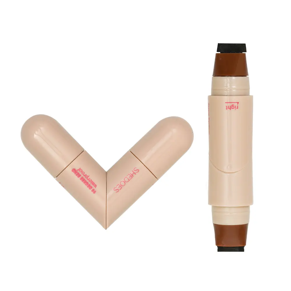 Double-Ended Waterproof Winged Eyeliner Stamp Stick - Youth Makeup Cosmetic Tool, No Harmful Additives, Alcohol-Free, Smudge-Proof, Beginner-Friendly, Regular Edition for Quick Cat Eye Looks
