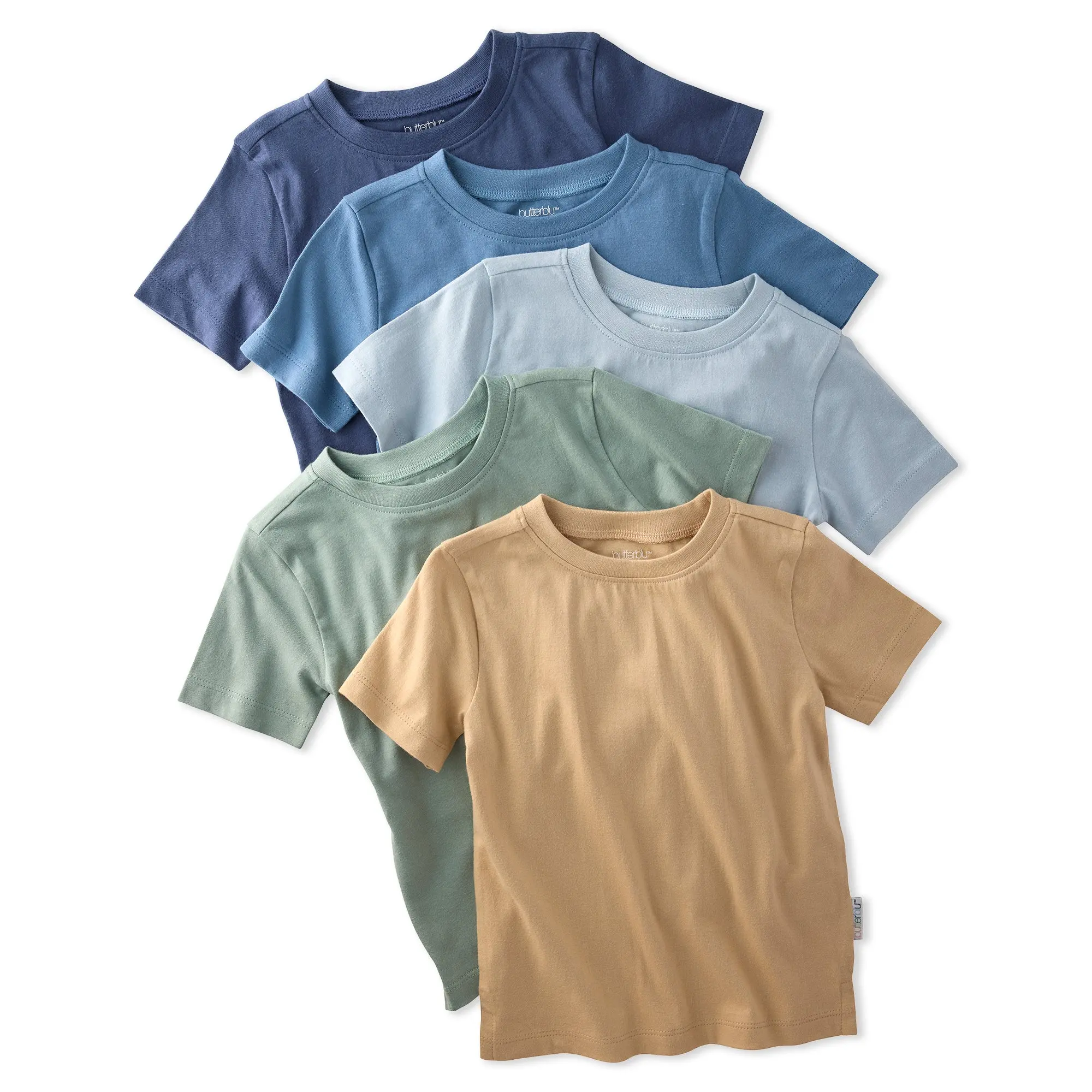 TAYLOR 5-Pack Toddler Short Sleeve T-Shirts