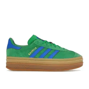adidas Women's Gazelle Bold Green Blue Gum, from StockX