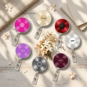 [BADGE REEL VERSION] Btan ‘ARIRANG’ Badge Reel Acrylic Vinyl – SPLIT Go Version Selection Available Versions Badge Reel