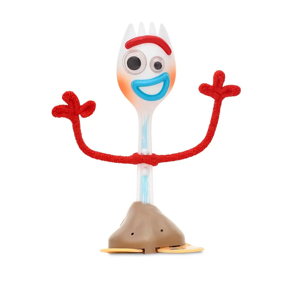 Disney Store Forky Interactive Talking Action Figure – Toy Story – 7'' Disney Store Forky Interactive Talking Action Figure – Toy Story – 7''