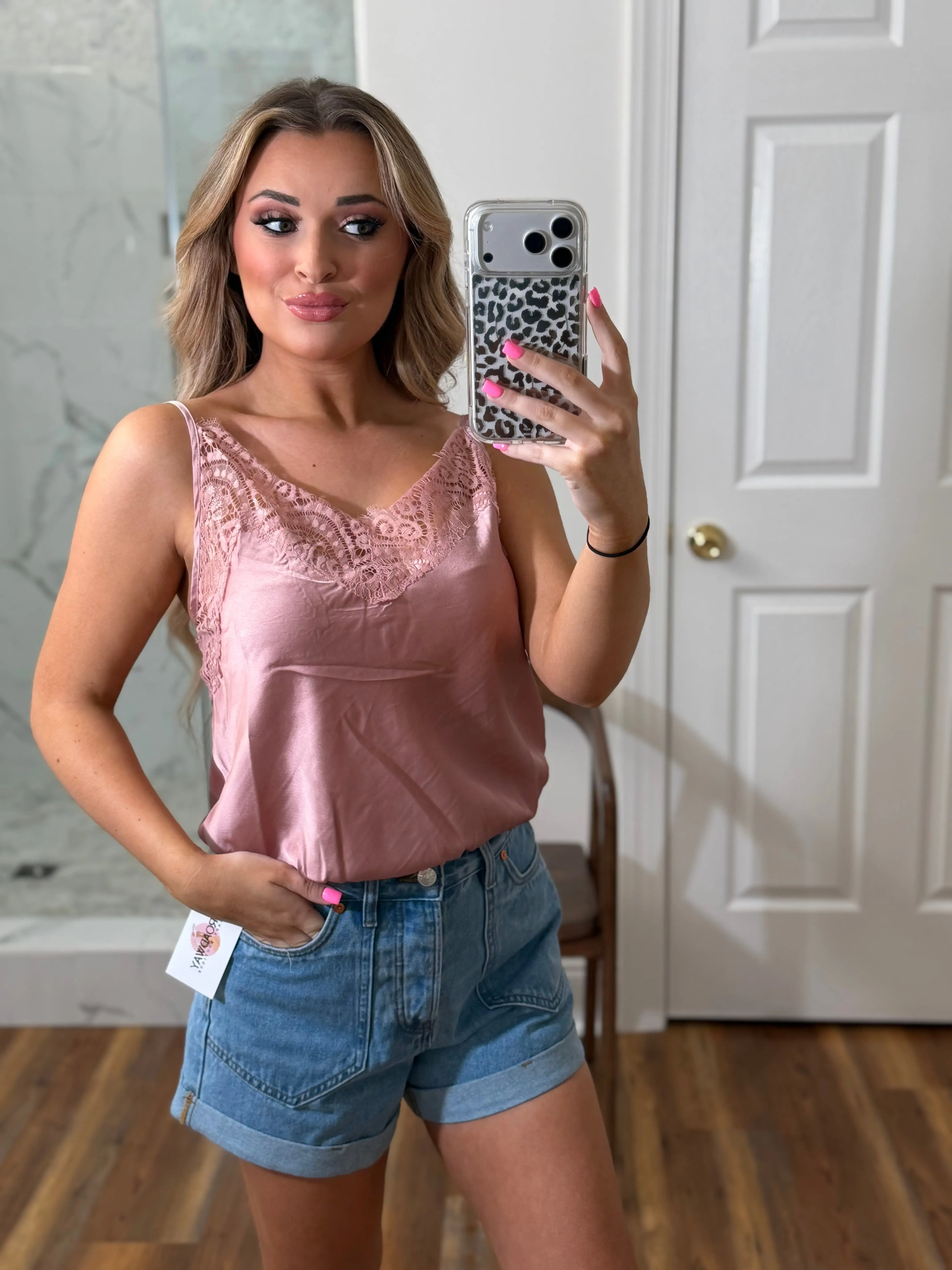 Slinky Lace Camisole