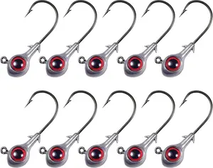 ing Jig   3D Eyes Jigheads Swimbait Jig Heads for ing Saltwater Freshwater Bass Trout Walleye Red Striper 1/8oz 3/16oz 1/4oz 3/8oz