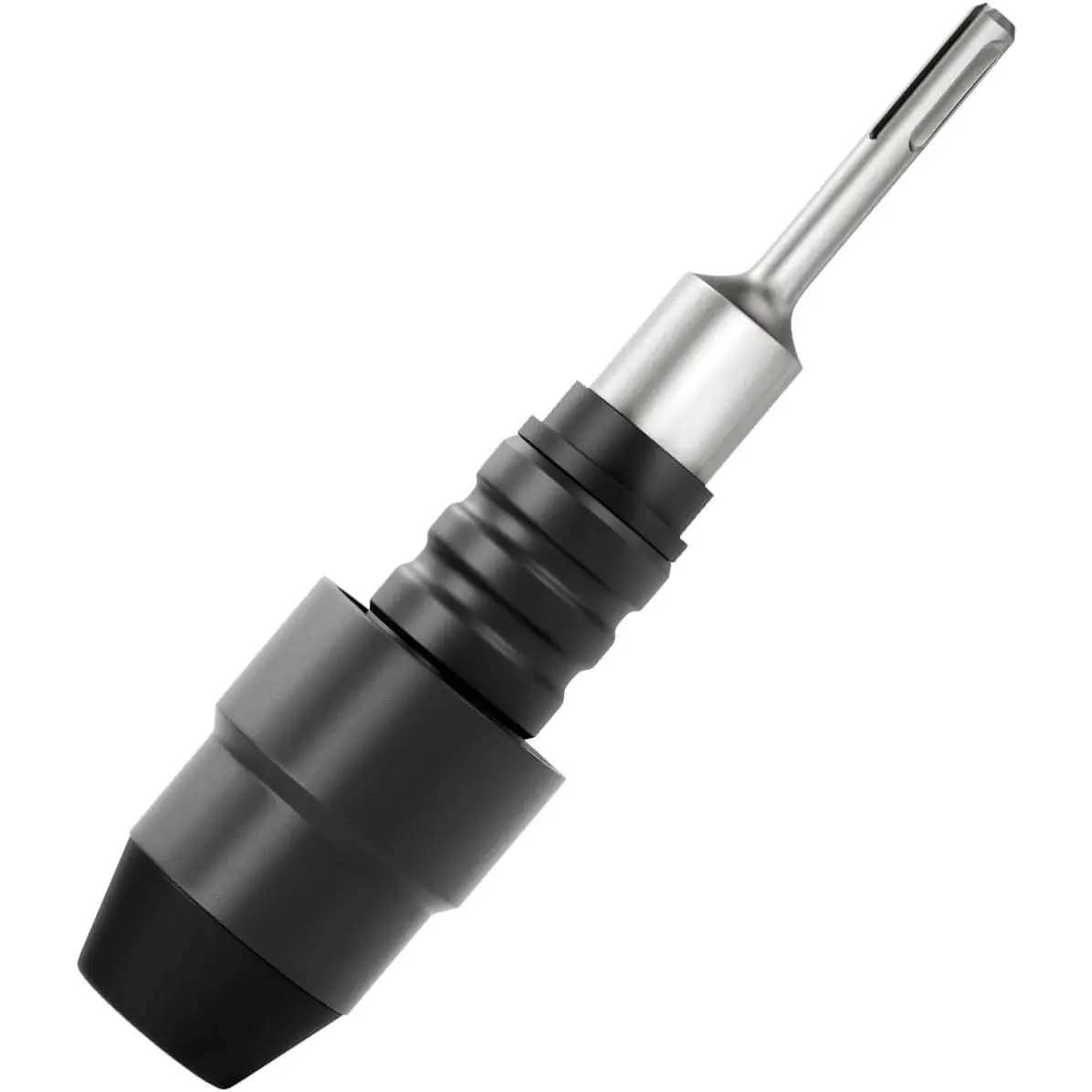 GJANSH SDS-Plus to SDS-Max Adapter for Rotary Hammer - Heavy Duty Black Alloy Steel Bit Holder for Converting SDS Plus Shank Bits to SDS Max Chuck