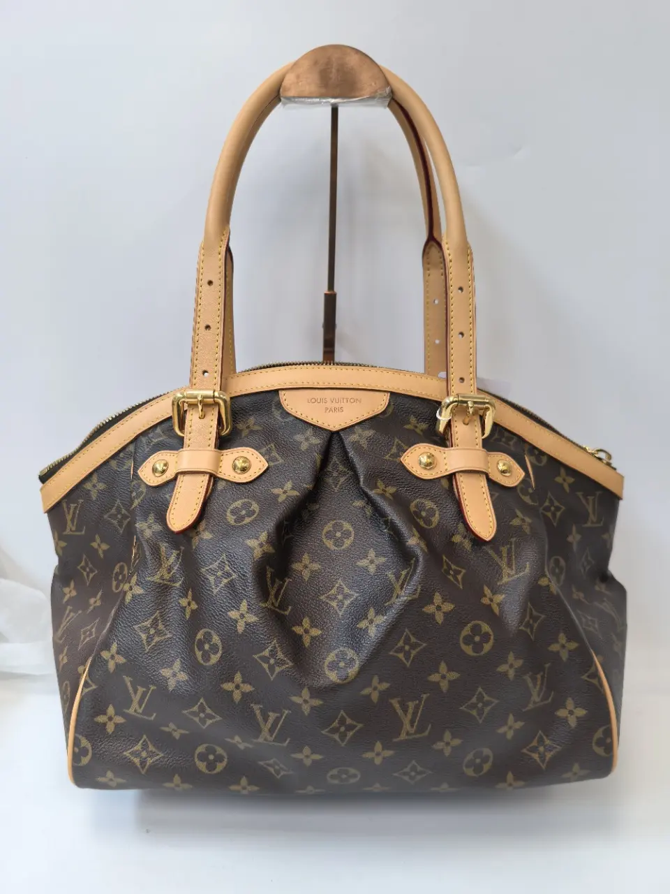 Pre-owned Louis Vuitton leather Luggage Monogram Tivoli (BF 12Z）MG12628