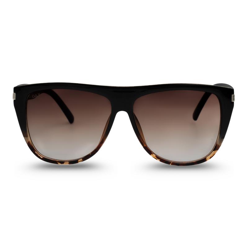 DAX EYEWEAR Ember Sunglasses - Oversized Brown Cheetah Shade  display picture 1