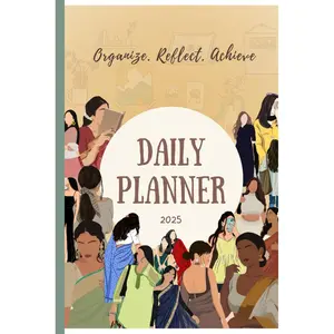 2025 planner: Organize.Reflect.Achieve Paperback – January 3, 2025