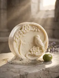 The Herald — Pure Olive Oil & Lavender Soap | Nardus Bliss Collection (4 oz / 113 g)