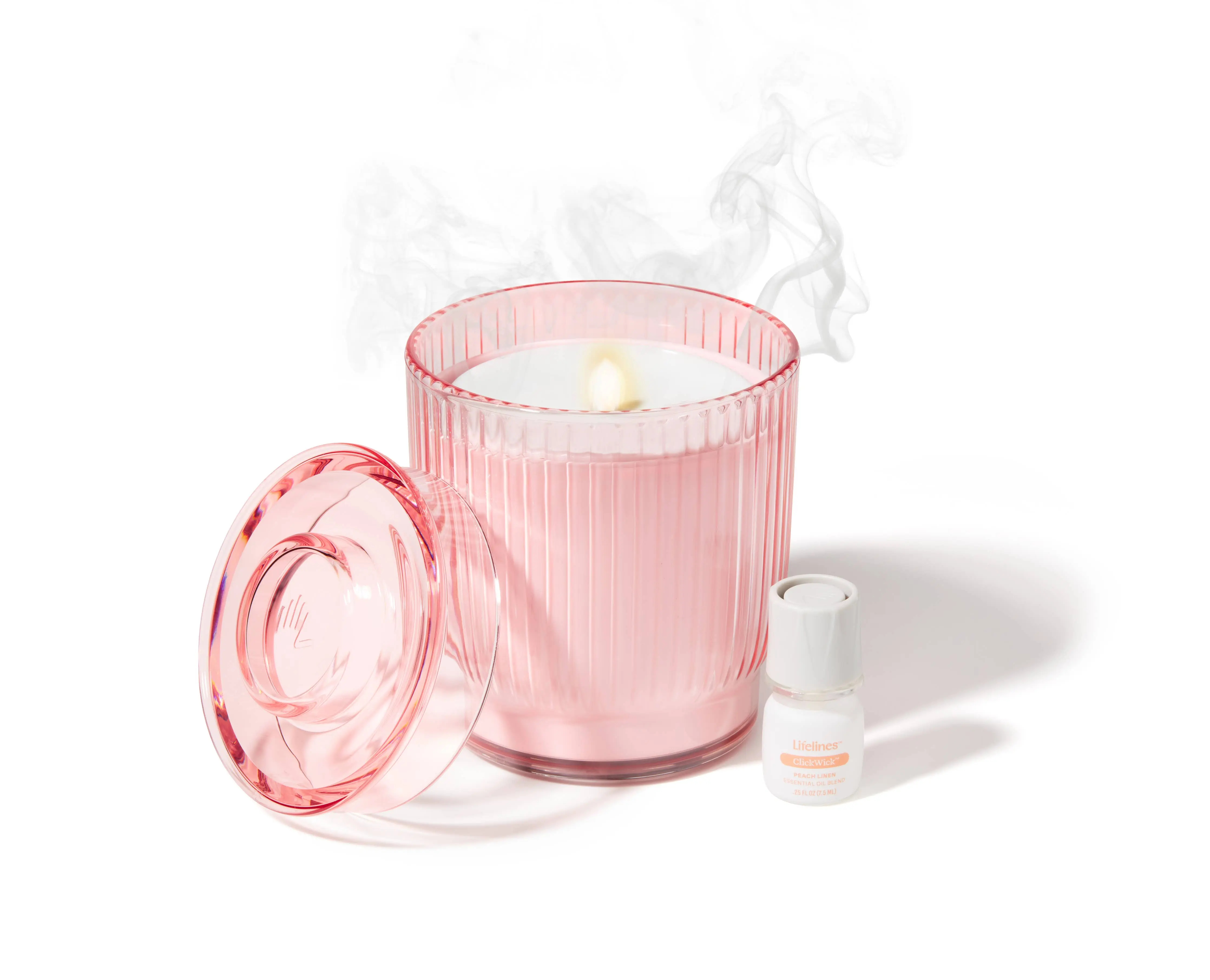 Flameless Candle Diffuser- Pink Flameless Candle Diffuser- Pink