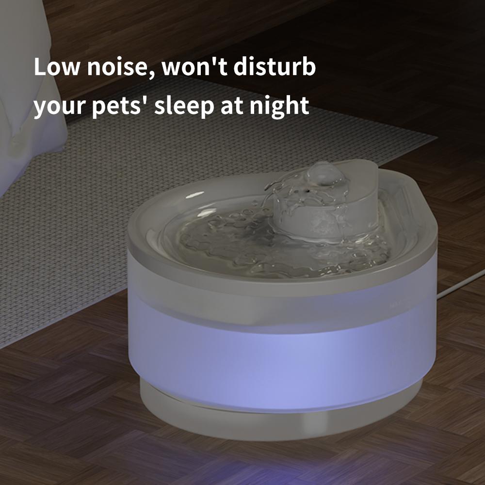 004 Water Droplet Feeder for Pets Automatic Circulation of Live Water Ideal for Cats and Dogs