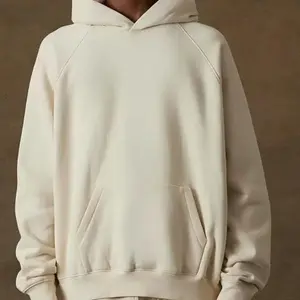 Hoodie Egg Shell - Soft and Cozy Hooded Sweatshirt with Pockets for Everyday Wear