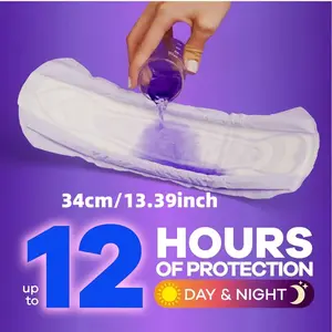 52 Count Value Pack Size 7 Ultra Long Overnight Pads, 420mm (16.5”), Heavy Flow Protection, Extra Long Coverage, Unscented