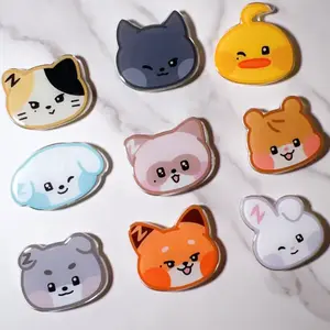 KPOP Phone Grip Holder Stand Magnetic Phone Magnetic Grip– Cute Cartoon Character Holder & Stand for All Phones