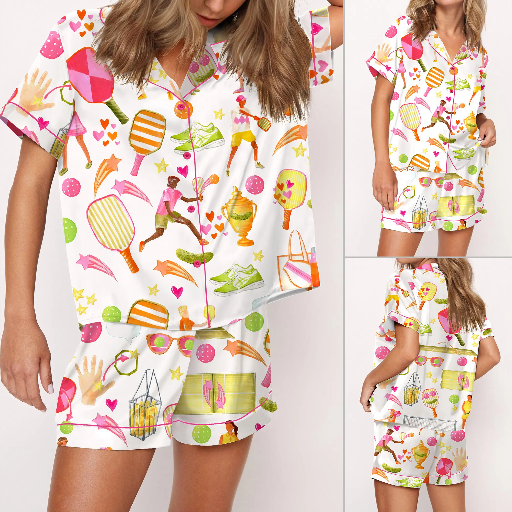 Pickleball Short/White