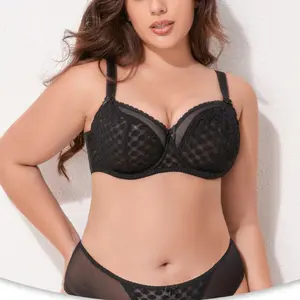 Plus Size Women Bra Large Bust Minimizing Anti Sag Push Up Thin Full Cup Underwear Big Size 200lbs Support Comfort