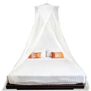 Extra-Large  Mosquito Bed Net, Made for   and , Bed Mosquito Netting | Bed Canopy Curtains, White Mosquito Netting