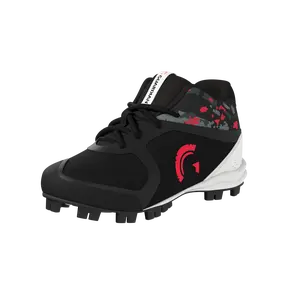Blaze Youth Hi Top Rubber Molded Baseball and Softball Cleats