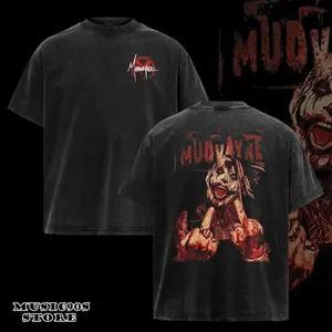 Retro New Rare Mudvayne Summer Chad Mudvayne T-Shirt Gift Fans , Mudvayne Tshirt , Music Graphic Tee, Rock Band Shirt, Retro Music Tee, Rock Music Lover Shirt, Vintage Band Shirts Casual Comfort Cotto