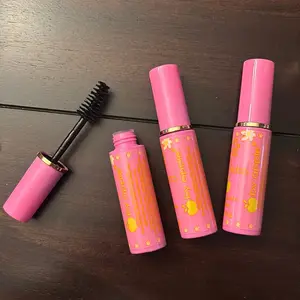 Apple Super Lash Mascara Cermides - Pink Tube with Black Brush, Ideal for Makeup and Cosmetic Use