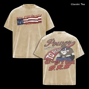Lucki Dr*gs R Bad D.B.R Shirt – Vintage Washed Oversized Graphic T Shirt, Drugs R Bad Album Merch Bugs Bunny Power To RGift for Lucki Fansesist, Streetwear Heavy Cotton Unisex,