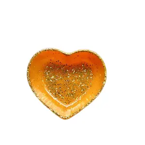 Orange and Gold trinket tray