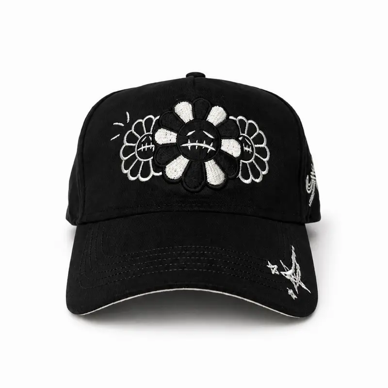 INNEDIT HATS x ANYMORE "MURATRAVIS UTOPIA" Unisex Casual Everyday Black Snapback Baseball Cap