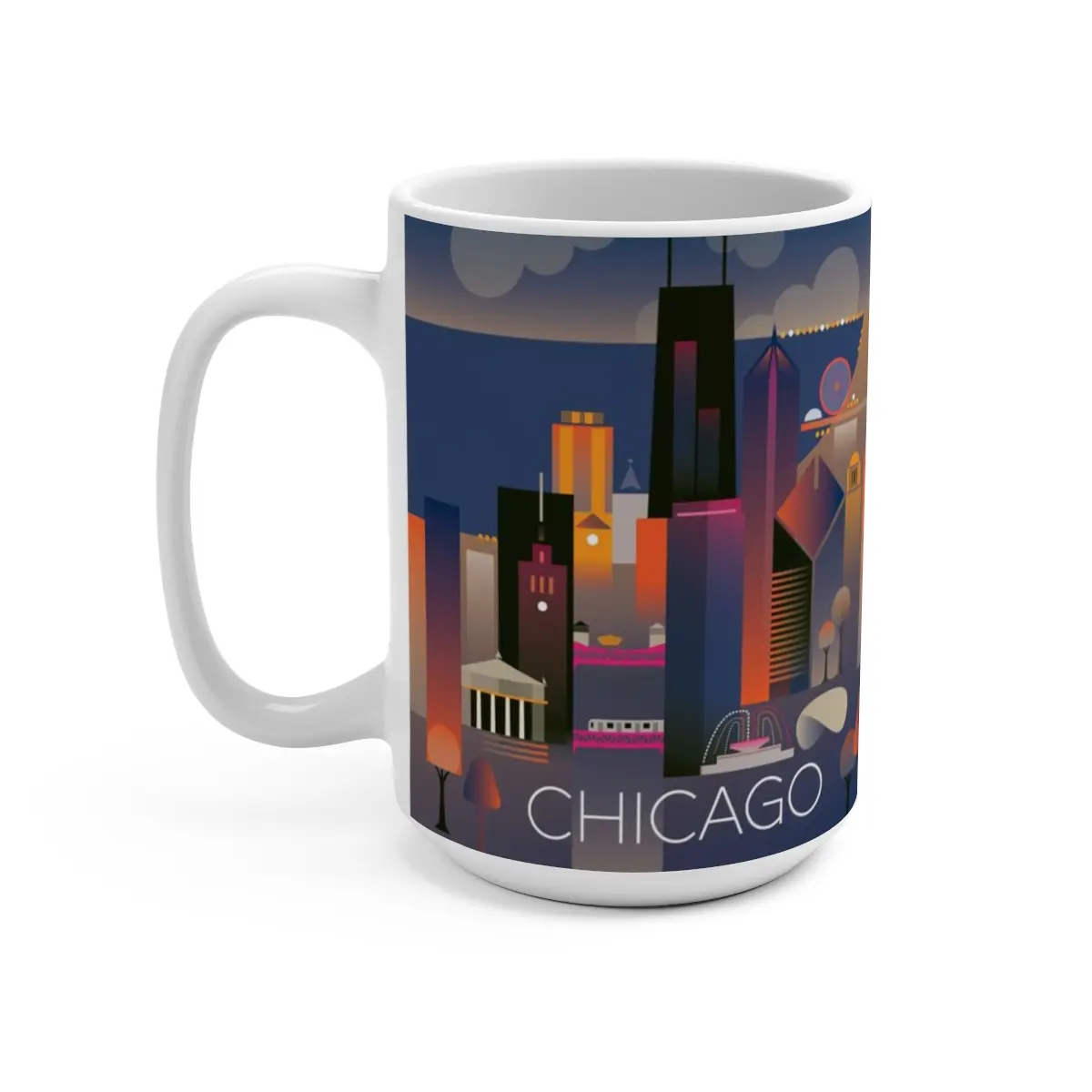 Chicago, Illinois Mug 15oz