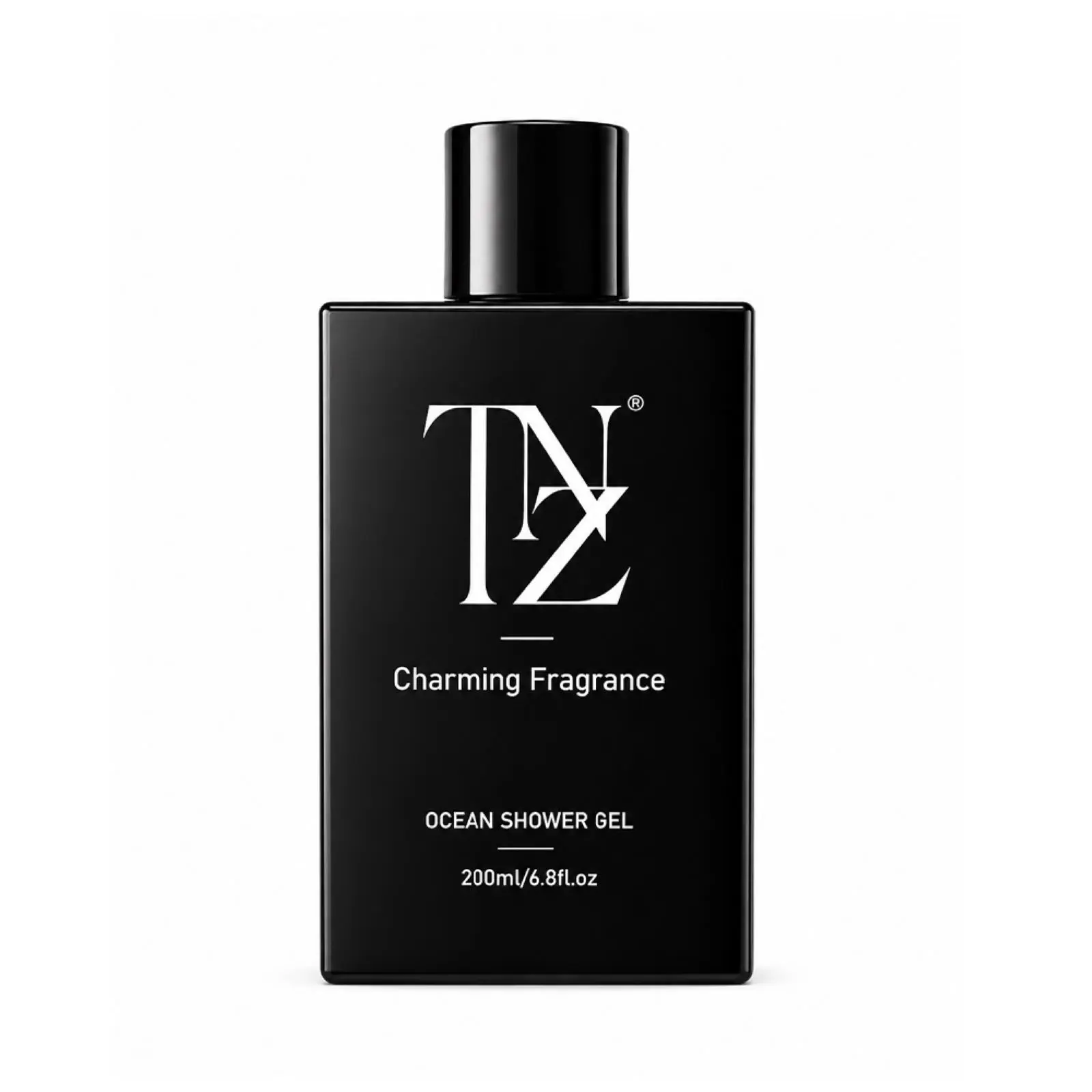 TNZ 3-in-1 Body Wash for Men - Cleanse, Hydrate & Long-Lasting Woody Amber Fragrance, Oil Control Shower Gel for Back Acne & Sweat