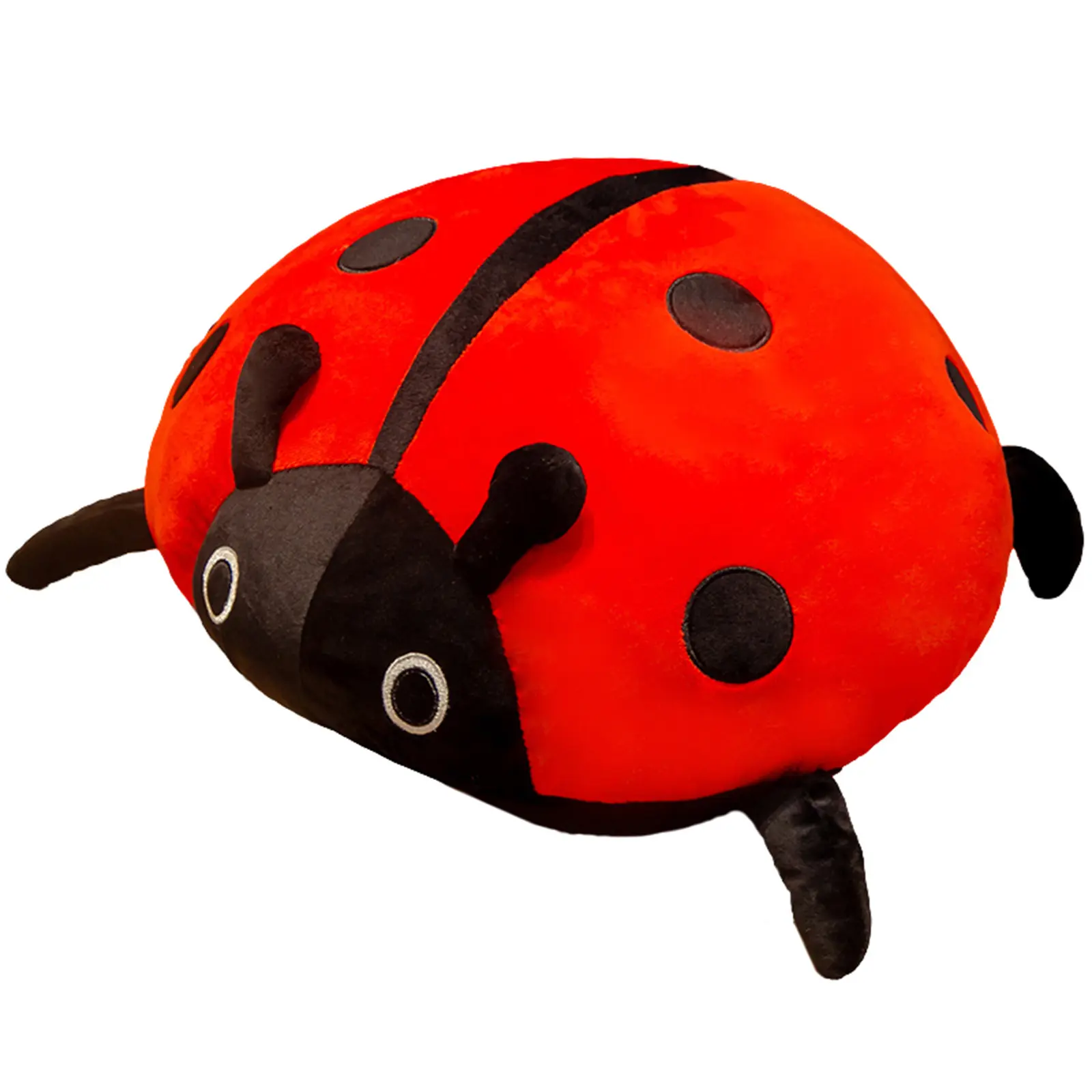 Cute 16 Inch Stuffed Ladybug Animals Ladybird Plush Toys Pillow Anime Lady Beetle Plushie Hugging Pillow Ladybug Doll Gift for Kids and Lovers
