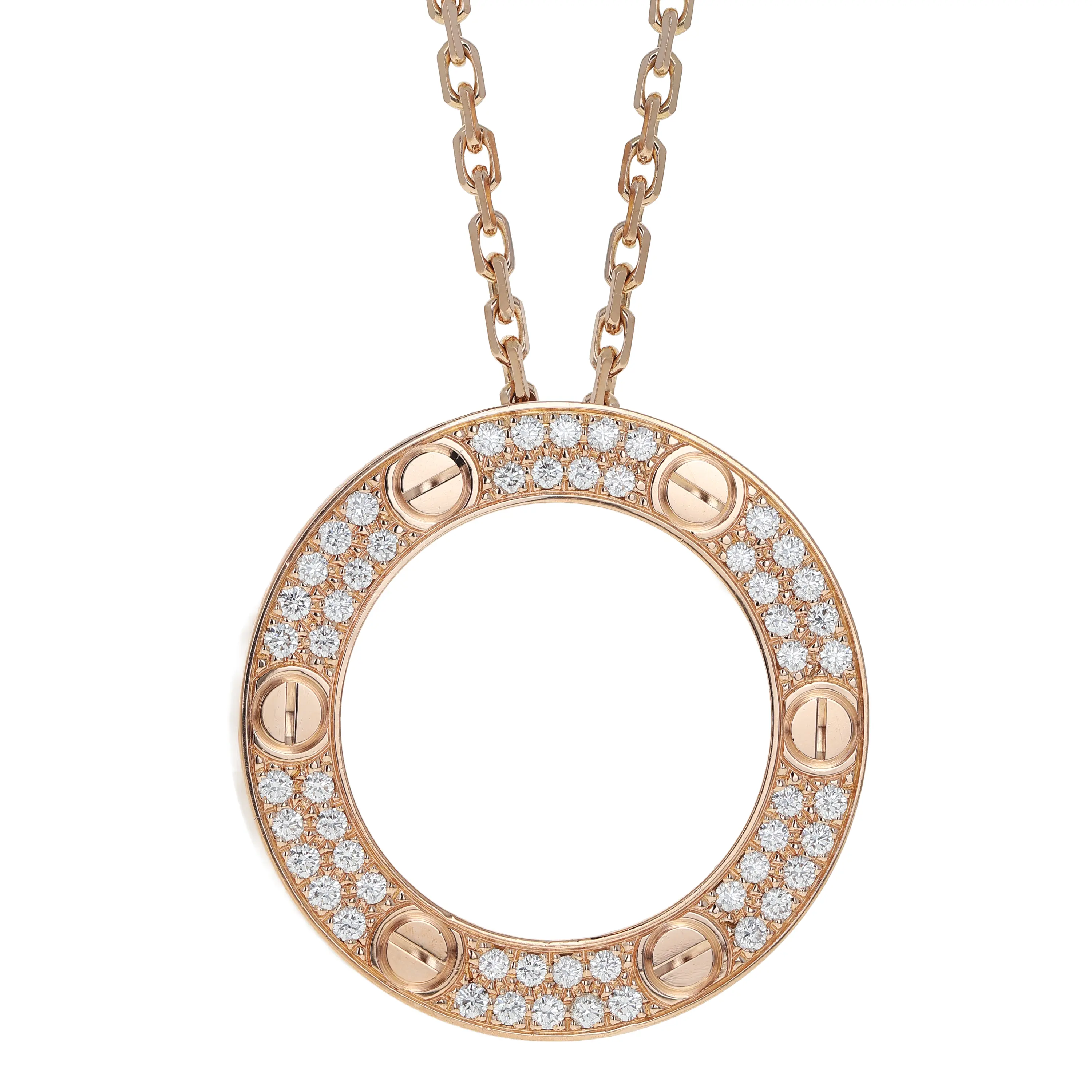 Pre-owned Cartier Love Pendant