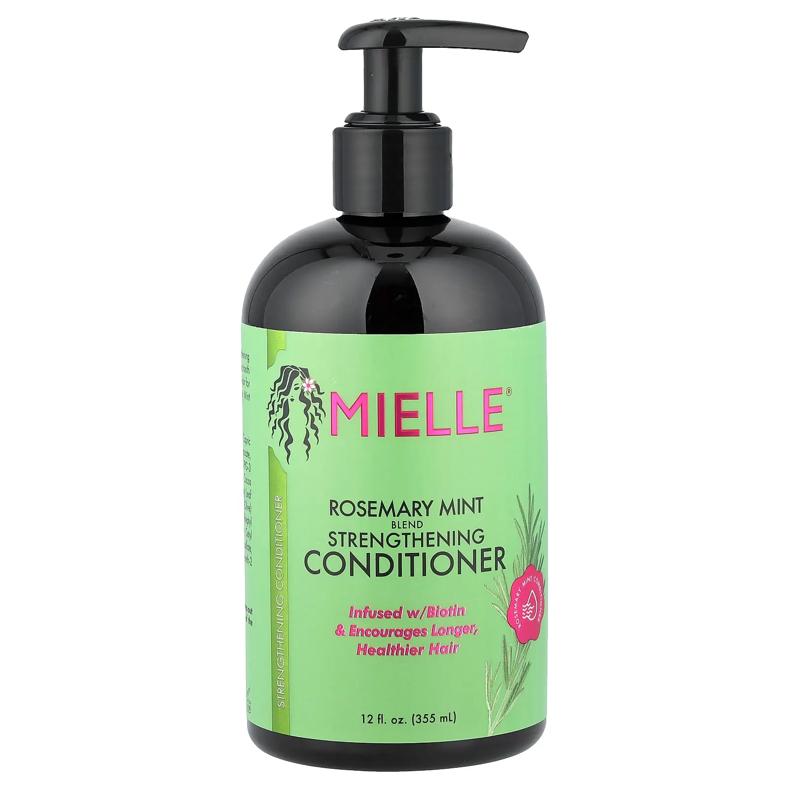 Mielle Strengthening Conditioner, Rosemary Mint Blend, 12 fl oz (355 ml) Mielle Strengthening Conditioner, Rosemary Mint Blend, 12 fl oz (355 ml)