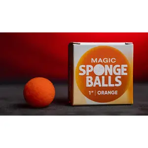 Magic Sponge Balls 4PK ORANGE 1" by Murphy's Magic